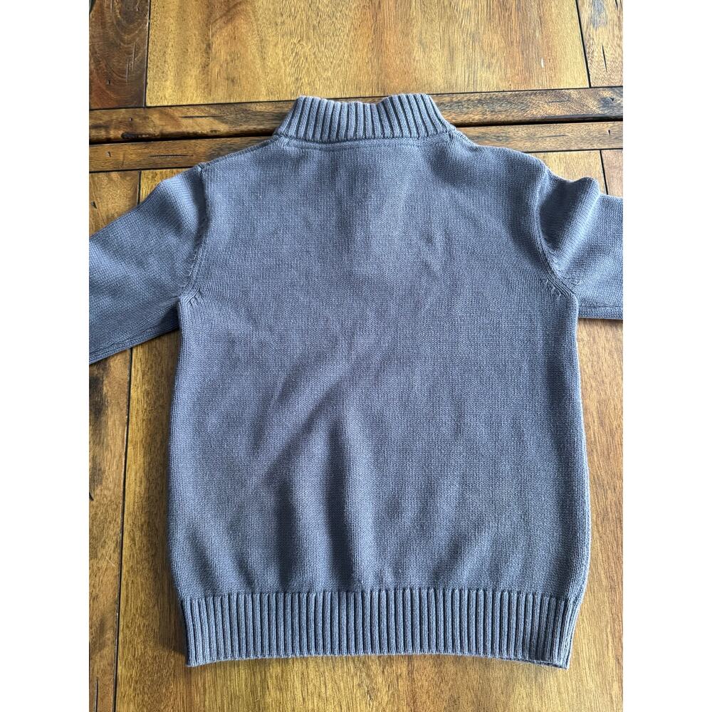 Gymboree Boys Fair Isle Snowflake Quarter-Zip Sweater M (7-8) - Picture 5 of 9
